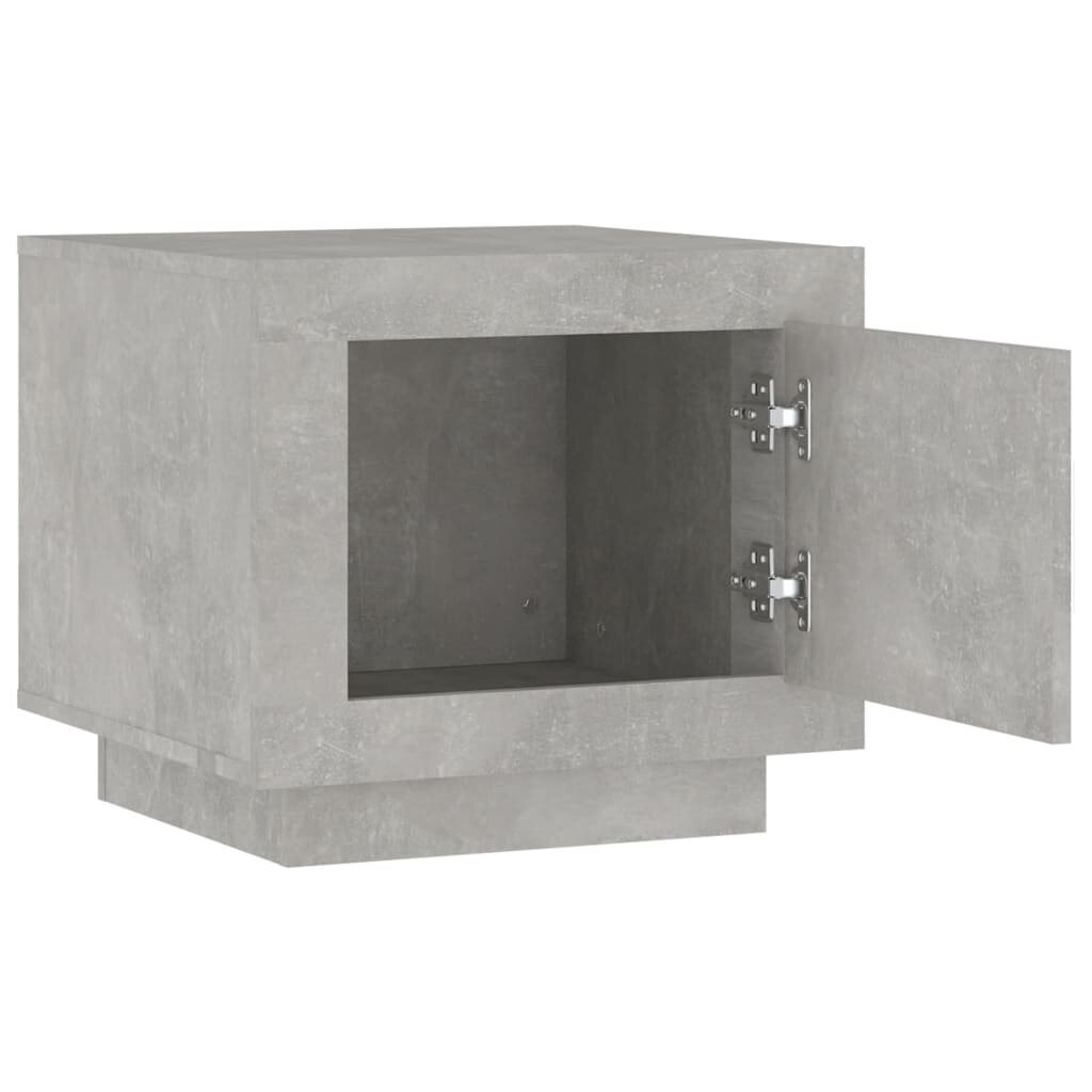 Sohvapöytä, betoninharmaa, 51x50x45cm, käsitelty puu hinta ja tiedot | Sohvapöydät | hobbyhall.fi