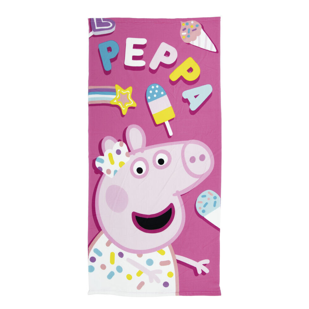 Kylpypyyhe Peppa Pig Cozy kulma (70 x 140 cm) S4306496 hinta ja tiedot | Pyyhkeet | hobbyhall.fi