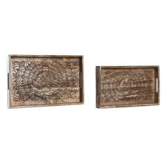 Tarjotinsarja DKD Home Decor, 43 x 27,5 x 7,5 cm. hinta ja tiedot | Sisustustuotteet | hobbyhall.fi