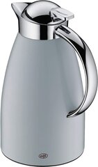 Alfi -eristävä kannu Signo, Metal Grey 1L, Alfidur Glass Insertillä, 1421,297.100, Thermos Kanen pitää 12 tuntia kuumana, ihanteellisena kahvilauton tai teekannun, potin 8 kupillisessa hinta ja tiedot | Termoskannut ja termosmukit | hobbyhall.fi