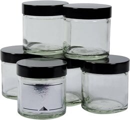 10 pientä lasia 60 ml / voiteen laittaa / kerma -inters -sivua, jotka on valmistettu kirkkaasta lasista, mukaan lukien merkintätarrat hinta ja tiedot | Elintarvikkeiden säilytysastiat | hobbyhall.fi