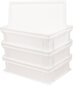 Pimotti -pizzapallolaatikko (3 asetettu 1x -kansilla) 30 x 40 x 12 cm, muovisäiliö pizza taikina, pinoamisastia, käymislaatikko (3x11.5 litraa) hinta ja tiedot | Elintarvikkeiden säilytysastiat | hobbyhall.fi