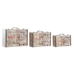 DKD Home Decor box setti, 3 kpl. hinta ja tiedot | Säilytyslaatikot ja -korit | hobbyhall.fi