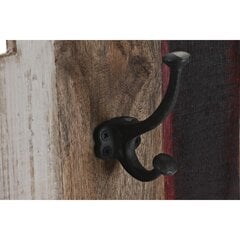 Seinäripustin DKD Home Decor, valkoinen/ruskea/tummanruskea hinta ja tiedot | Naulakot | hobbyhall.fi