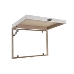 Suojat DKD Home Decor Gėlės Tiski 46,5 x 6 x 31,5 cm 2 osaa Puu MDF hinta ja tiedot | Olohuoneen kaapit ja lipastot | hobbyhall.fi