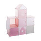 Hylly Atmosphera Pink Castle, polypropeeni, (95,5 x 32 x 109 cm) hinta ja tiedot | Hyllyt | hobbyhall.fi