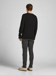 JACK & JONES MEESTE DŽEMPER 12220815*02, must hinta ja tiedot | Miesten neuleet ja villapaidat | hobbyhall.fi