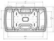 MB SLIM TILT&TURN 40KG VESA 400 BL hinta ja tiedot | TV-seinätelineet | hobbyhall.fi