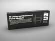 MB UNIVERSAL WALLMOUNT FIXED MEDIUM, MAX 50KG, VESA MAX 400X400 MM hinta ja tiedot | TV-seinätelineet | hobbyhall.fi
