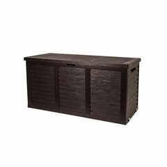 Outdoor rintakehä Tood, 119 x 52 x 58 cm, ruskea hinta ja tiedot | Säilytyslaatikot ja -korit | hobbyhall.fi