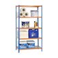 Hylly Simon Rack Simonclick Plus 5/500, sininen/oranssi hinta ja tiedot | Hyllyt | hobbyhall.fi