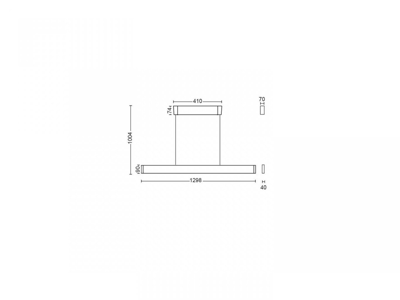 Ensis Hue riipus musta 2x39W 24V "000008719514343368" (timbru verde 2.00 lei) hinta ja tiedot | Riippuvalaisimet | hobbyhall.fi