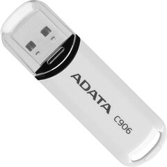 Muistitikku A-data C906 16GB, USB 2.0, valkoinen hinta ja tiedot | Muistitikut | hobbyhall.fi