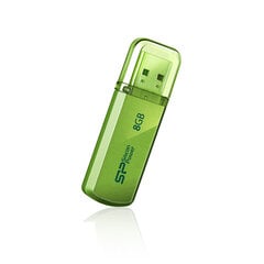 Muistitikku Silicon Power Helios 8GB USB 2.0 Vihreä. hinta ja tiedot | Muistitikut | hobbyhall.fi