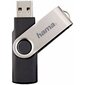 Muistitikku Hama Rotate, USB 2.0, 32 Gt, musta / hopea hinta ja tiedot | Muistitikut | hobbyhall.fi