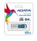 ADATA C008 64 GB, USB 2.0, White hinta ja tiedot | Muistitikut | hobbyhall.fi