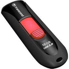 MEMORY DRIVE FLASH USB2 16GB/590 TS16GJF590K TRANSCEND hinta ja tiedot | Muistitikut | hobbyhall.fi