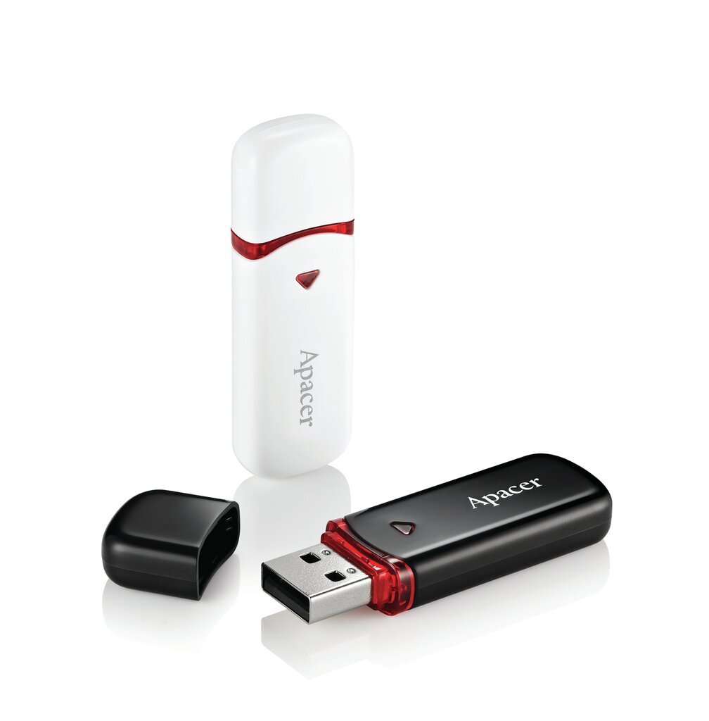 USB-muistitikku APACER USB2.0 Flash Drive AH333 32GB, Musta hinta ja tiedot | Muistitikut | hobbyhall.fi