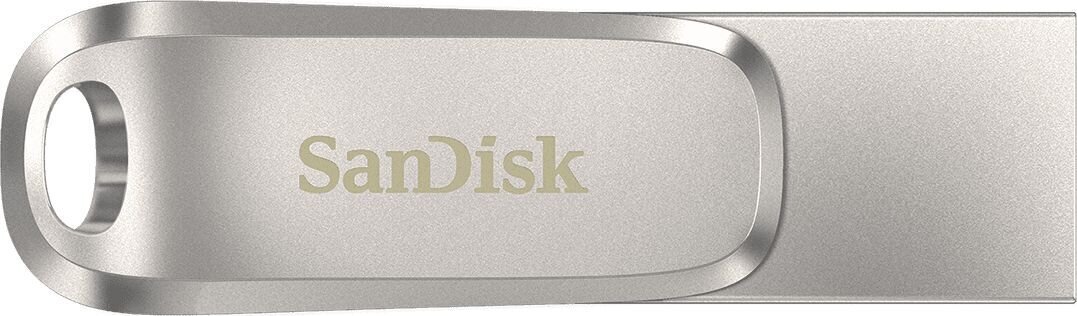 SANDISK USB Dual Drive Luxe 512GB 150MB/s USB-C & USB 3.1 hinta ja tiedot | Muistitikut | hobbyhall.fi