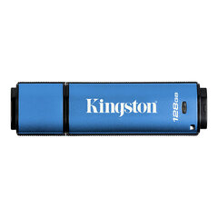 KINGSTON 128GB USB 3.0 DTVP30 256bit muistitikku hinta ja tiedot | Muistitikut | hobbyhall.fi