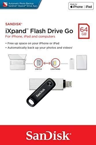 SANDISK iXpand 64GB USB Flash drive GO hinta ja tiedot | Muistitikut | hobbyhall.fi