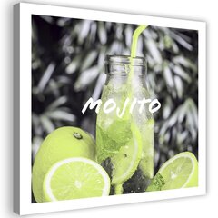 Canvas Print, Mojito /50x50 hinta ja tiedot | Taulut | hobbyhall.fi