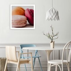 Canvas Print, kolme värikkäitä makaronia /30x30 hinta ja tiedot | Taulut | hobbyhall.fi