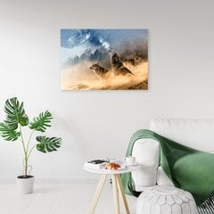 Canvas Print, Sudet 120x80 hinta ja tiedot | Taulut | hobbyhall.fi