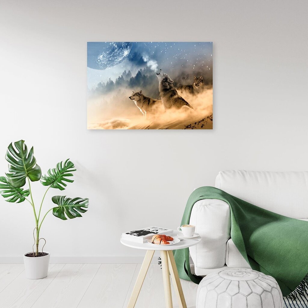 Canvas Print, Sudet 120x80 hinta ja tiedot | Taulut | hobbyhall.fi