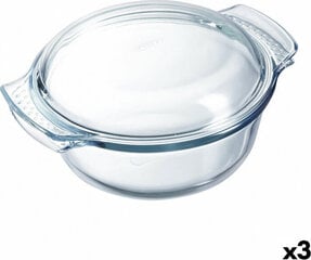 Pyrex Classic -uunivuoka kannella, 33 x 26 x 12 cm, 3 kpl. hinta ja tiedot | Uunivuoat ja leivontavälineet | hobbyhall.fi