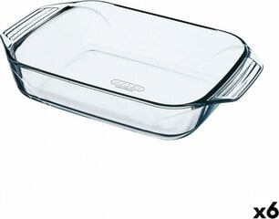 Pyrex Vastustamaton uunivuoka, 35 x 23,1 x 6,5 cm, 6 kpl. hinta ja tiedot | Uunivuoat ja leivontavälineet | hobbyhall.fi