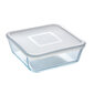 Neliönmuotoinen lounasrasia kannella Pyrex Cook & Pakastin, 2 L, 19 x 19 cm, 4 kpl. hinta ja tiedot | Elintarvikkeiden säilytysastiat | hobbyhall.fi