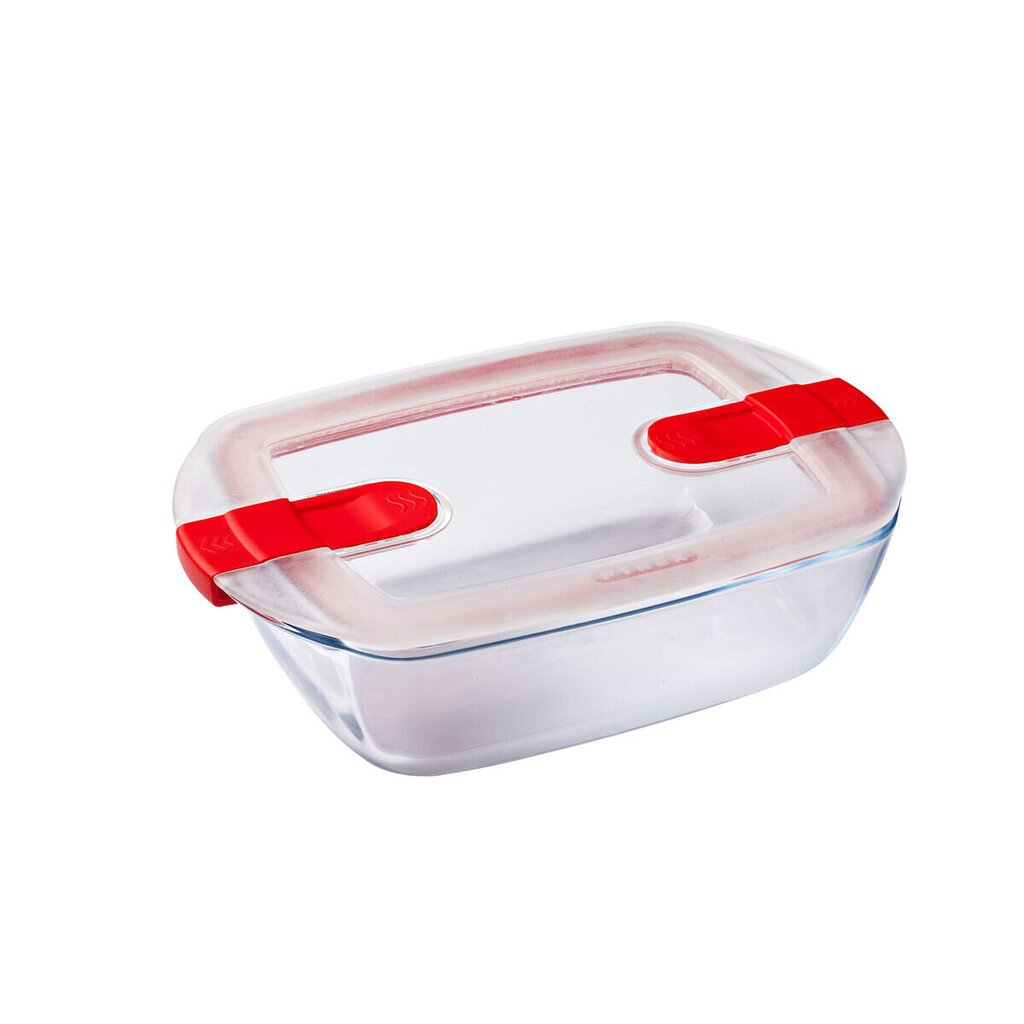 Ilmatiivis lounaslaatikko Pyrex Cook & Lämpö, ​​24 x 15,5 x 7 cm, 1,1 L, 5 kpl. hinta ja tiedot | Elintarvikkeiden säilytysastiat | hobbyhall.fi