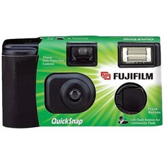 Kertakäyttökamera Fujifilm Quicksnap 400 X-TRA Flash, musta hinta ja tiedot | Pikakamerat | hobbyhall.fi