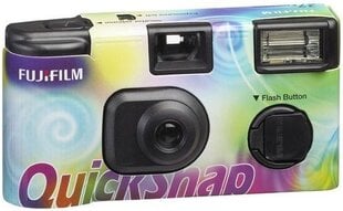 Kertakäyttökamera Fujifilm Quicksnap 400 X-TRA Flash, musta hinta ja tiedot | Fujifilm Puhelimet, älylaitteet ja kamerat | hobbyhall.fi
