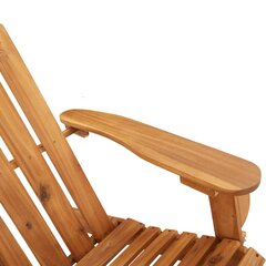 vidaXL Garden adirondack -tuoli tyynyillä, massiivi akaasiapuuta hinta ja tiedot | Puutarhatuolit | hobbyhall.fi