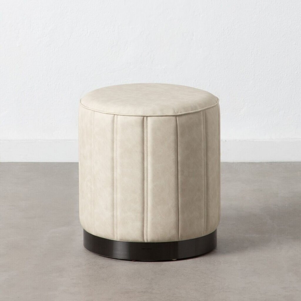 Pouf 38x38x42cm, beige hinta ja tiedot | Säkkituolit, rahit ja penkit | hobbyhall.fi