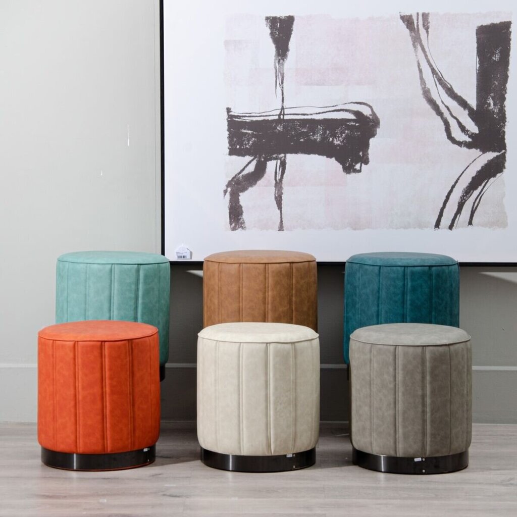 Pouf 38x38x42cm, beige hinta ja tiedot | Säkkituolit, rahit ja penkit | hobbyhall.fi