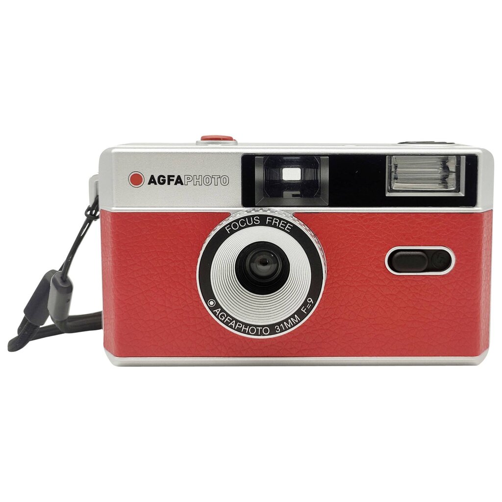 Agfaphoto analoginen kamera 35mm, punainen hinta ja tiedot | Pikakamerat | hobbyhall.fi