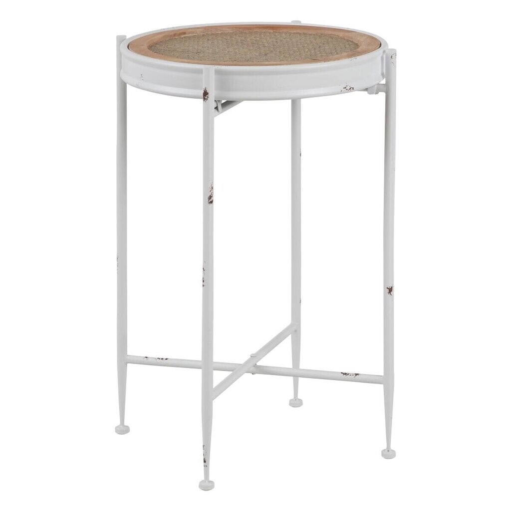 Sivupöytä 40x40x62cm, valkoinen hinta ja tiedot | Sohvapöydät | hobbyhall.fi