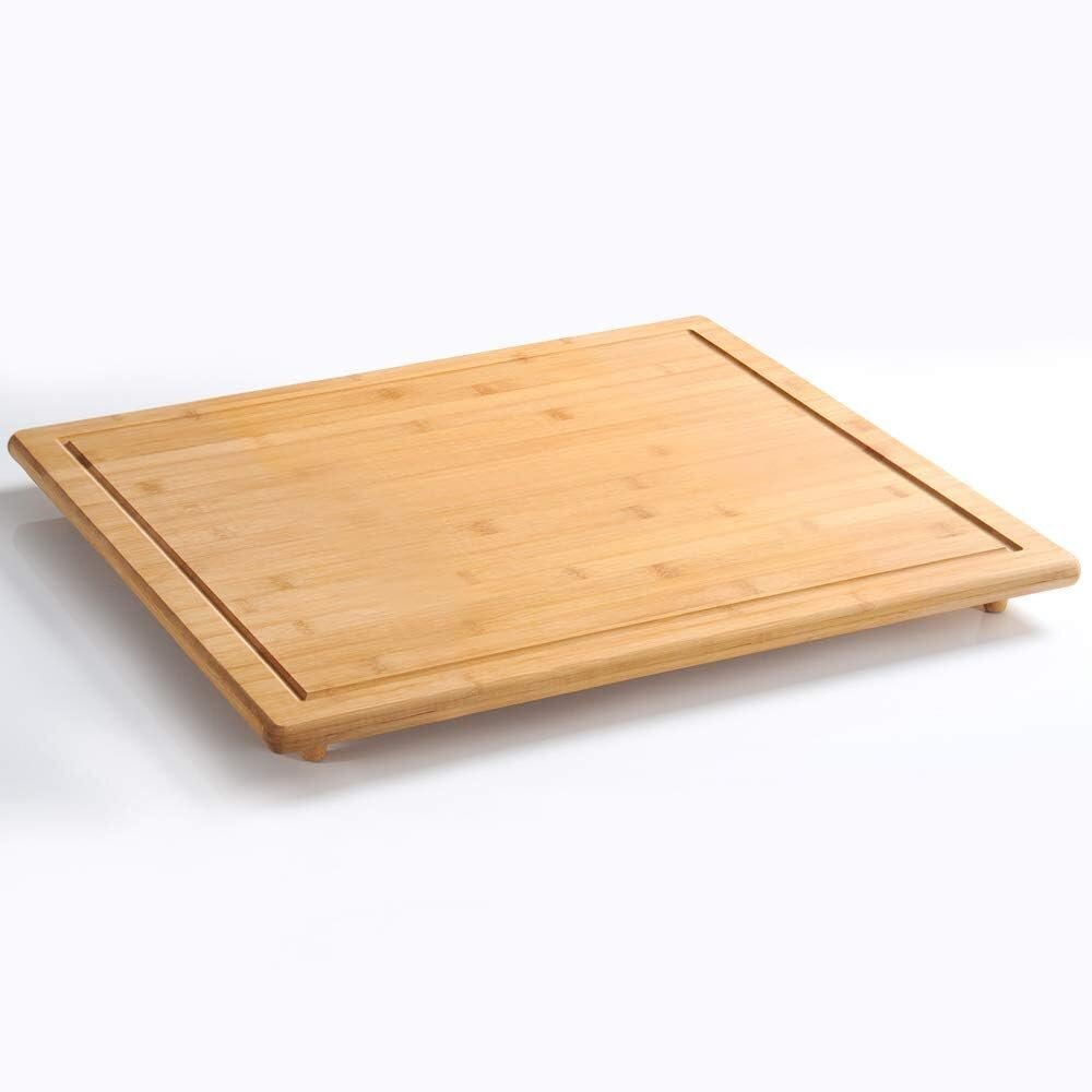 Kesper Herdabdeckplate, Holz, Braun, 56 x 50 x 4 cm hinta ja tiedot | Leikkuulaudat | hobbyhall.fi