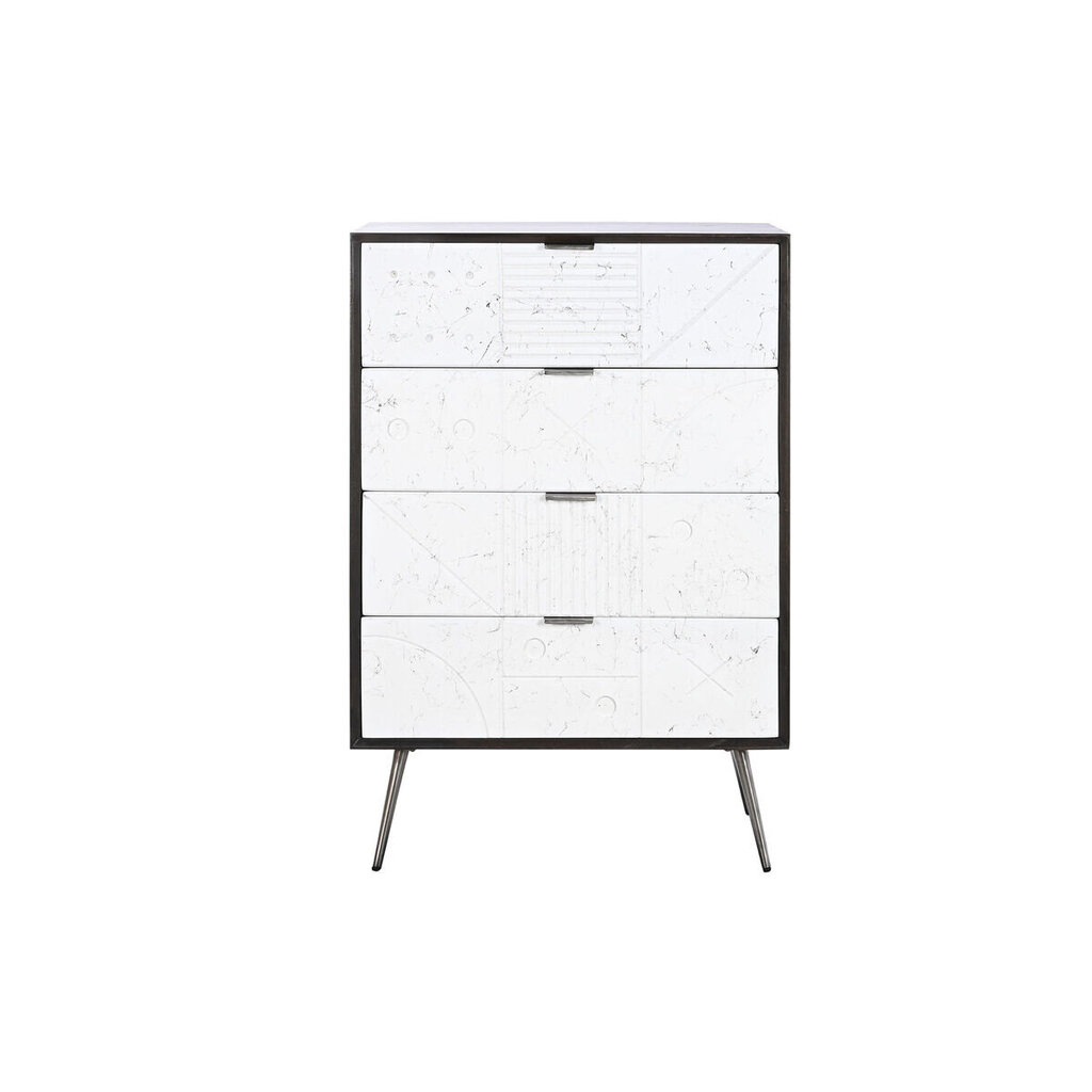 Lipasto DKD Home Decor, 70 x 40 x 105 cm, valkoinen, ruskea hinta ja tiedot | Lipastot | hobbyhall.fi