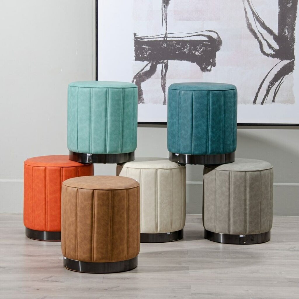 Pouf 38x38x42cm, sininen hinta ja tiedot | Säkkituolit, rahit ja penkit | hobbyhall.fi