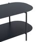 Sohvapöytä 100x46x45cm, musta hinta ja tiedot | Sohvapöydät | hobbyhall.fi
