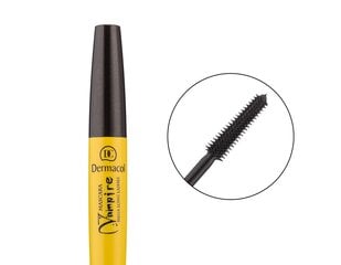 Dermacol Vampire Mega Long Lashes ripsiväri 8 ml, Black hinta ja tiedot | Silmämeikit | hobbyhall.fi