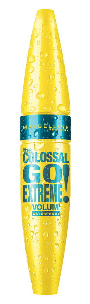 Maybelline The Colossal Go Extreme ripsiväri 9,5 ml, Black hinta ja tiedot | Silmämeikit | hobbyhall.fi