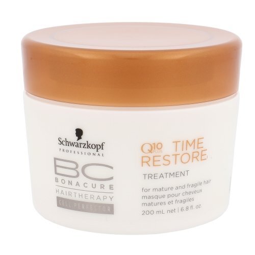 Schwarzkopf Professional BC Bonacure Q10+ Time Restore Cell Perfector hiusnaamio 200 ml hinta ja tiedot | Hiusnaamiot, öljyt ja seerumit | hobbyhall.fi