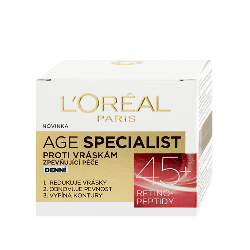 L´Oréal Paris Age Specialist 45+ päivävoide 50 ml hinta ja tiedot | Kasvovoiteet | hobbyhall.fi