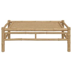 vidaXL Garden sohvapöytä, 100x55x33cm, bambu hinta ja tiedot | Puutarhatuolit | hobbyhall.fi