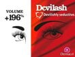 Dermacol Devilash + 196% Volume ripsiväri 12 ml, Black hinta ja tiedot | Silmämeikit | hobbyhall.fi